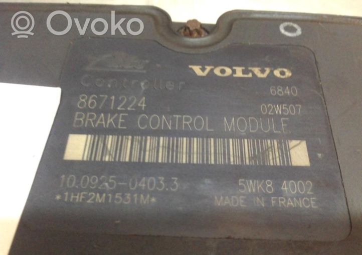 Volvo S60 ABS Blokas 8671224