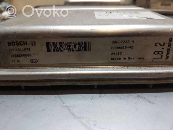 Volvo S80 Motorsteuergerät/-modul 0281011078
