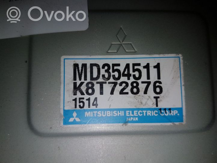 Mitsubishi Montero Unité de commande, module ECU de moteur MD354511