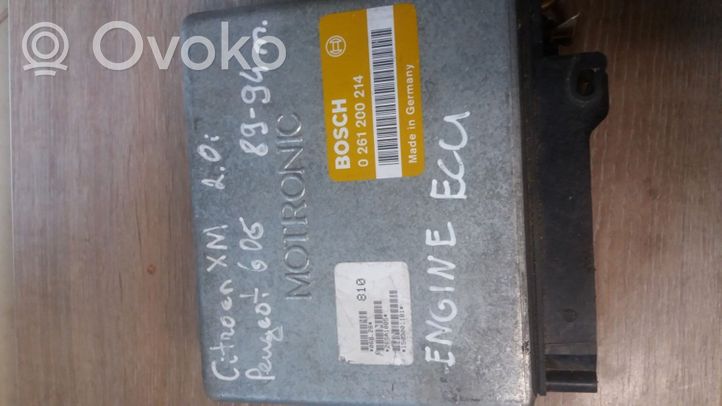 Citroen XM Centralina/modulo motore ECU 0261200214