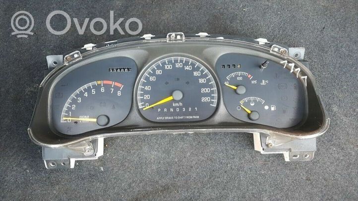 Chevrolet Venture Speedometer (instrument cluster) 16219812