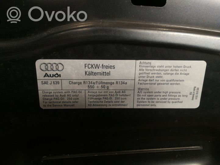 Audi A6 Allroad C5 Vano motore/cofano 