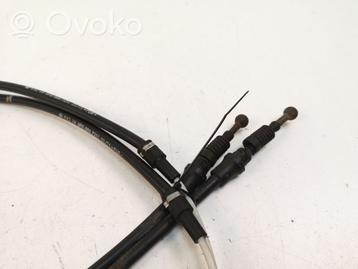 Audi A1 Hand brake release cable 6R0609721C