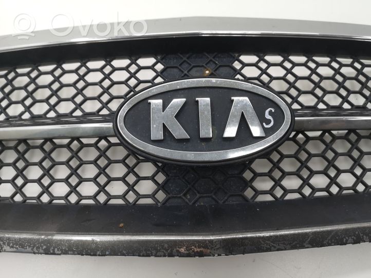 KIA Sorento Front bumper upper radiator grill 863503E020