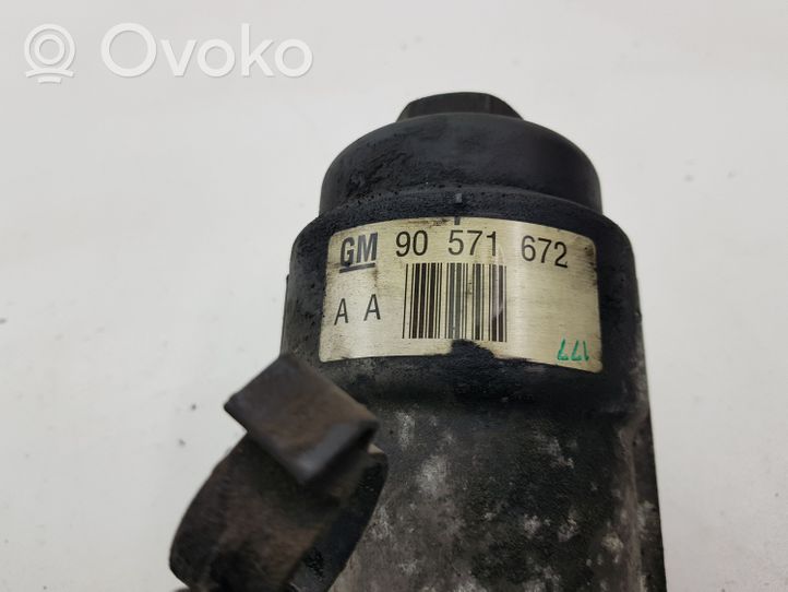 Opel Vectra B Oil filter mounting bracket 90571672