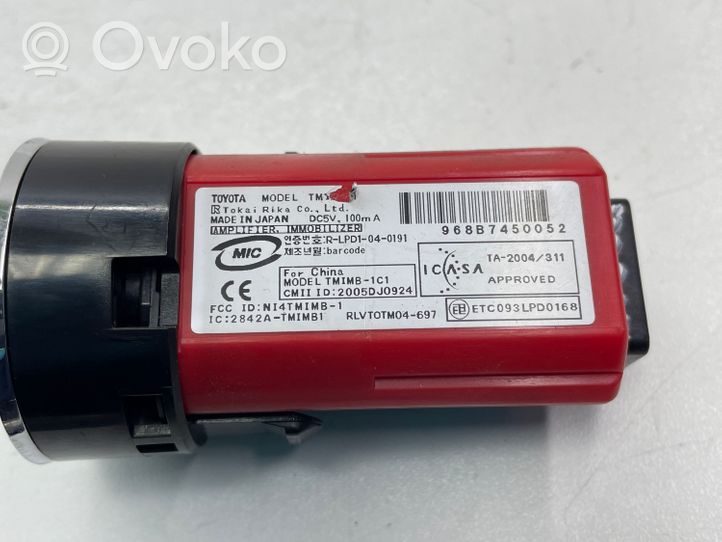 Toyota Auris 150 Bouton poussoir de démarrage du moteur 15A8544