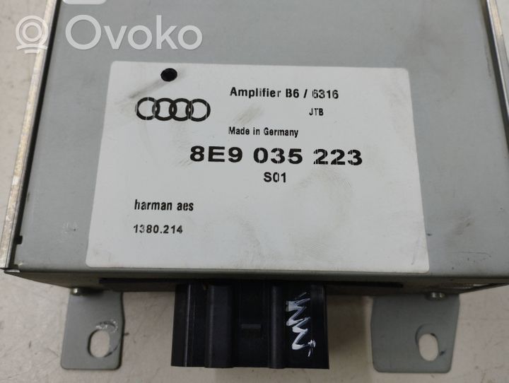 Audi A4 S4 B6 8E 8H Amplificatore 8E9035223