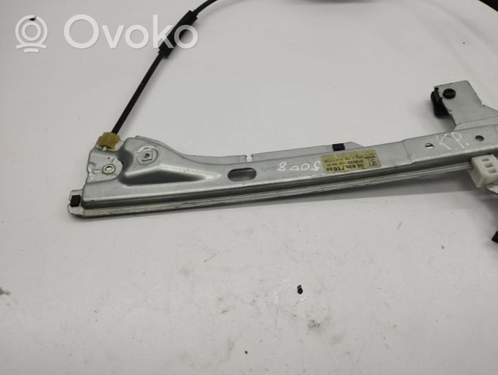 Peugeot 5008 Rear door manual window regulator 9629412006