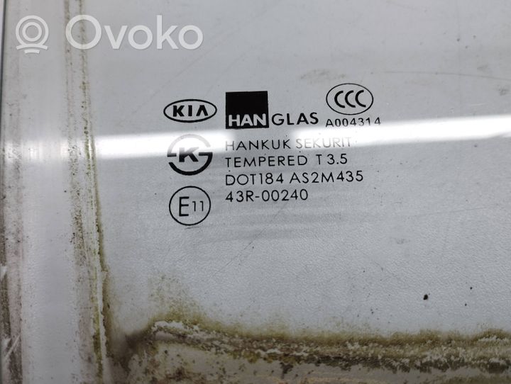 KIA Sorento Front door window glass four-door 43R00240