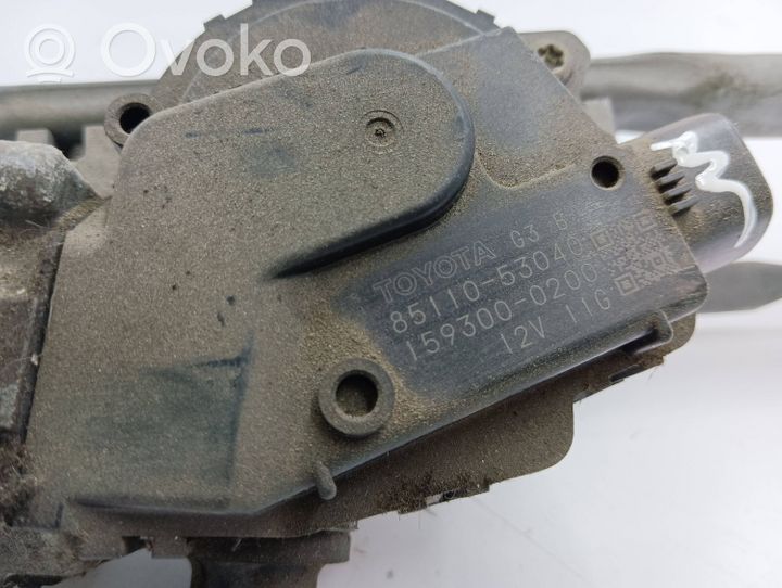 Lexus IS 220D-250-350 Tringlerie et moteur d'essuie-glace avant 8511053040