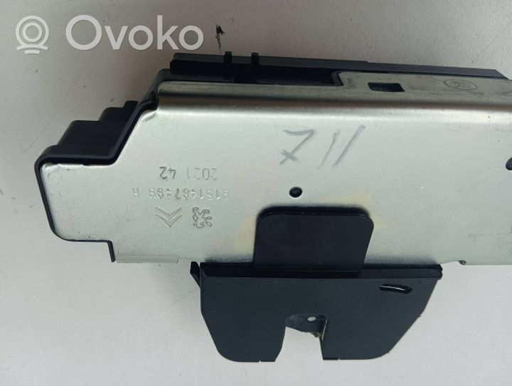 Opel Mokka B Blocco/chiusura/serratura del portellone posteriore/bagagliaio 9151487499