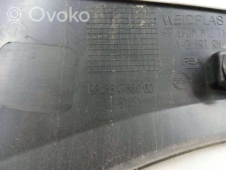 Opel Mokka B Etuoven lista (muoto) 9648847880
