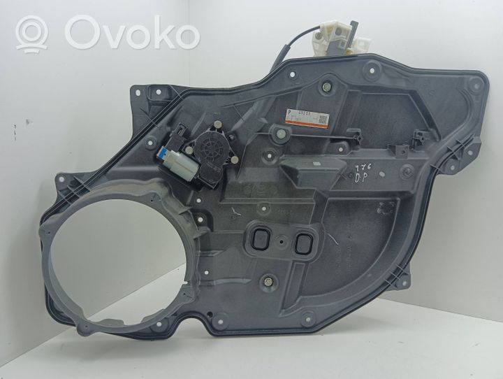 Mazda CX-7 Meccanismo di sollevamento del finestrino anteriore senza motorino EG525897X