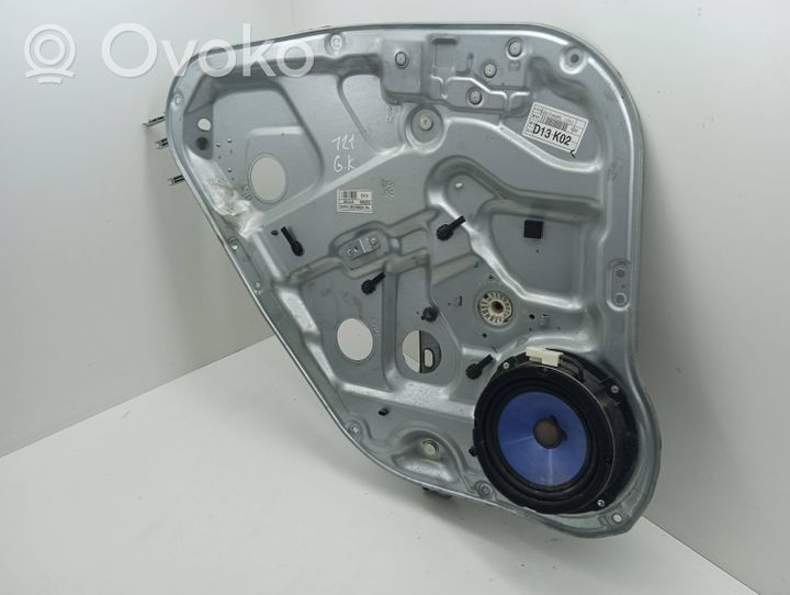 Hyundai Santa Fe Takaikkunan nostomekanismi ilman moottoria D13K02