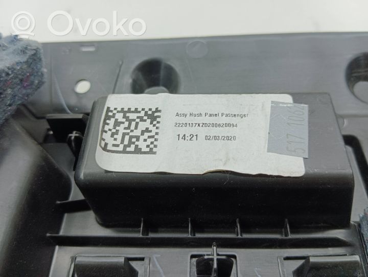 Citroen C5 Aircross Kojelaudan alempi verhoilu 9822796377