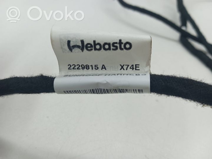 Citroen C5 Aircross Sähkökäyttöisen kattoluukun asennussarja 2229815A