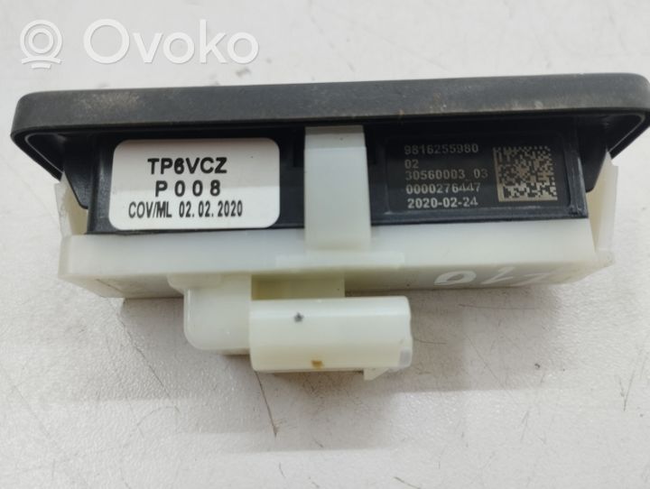 Citroen C5 Aircross Lastausoven ulkokahva 9816255380