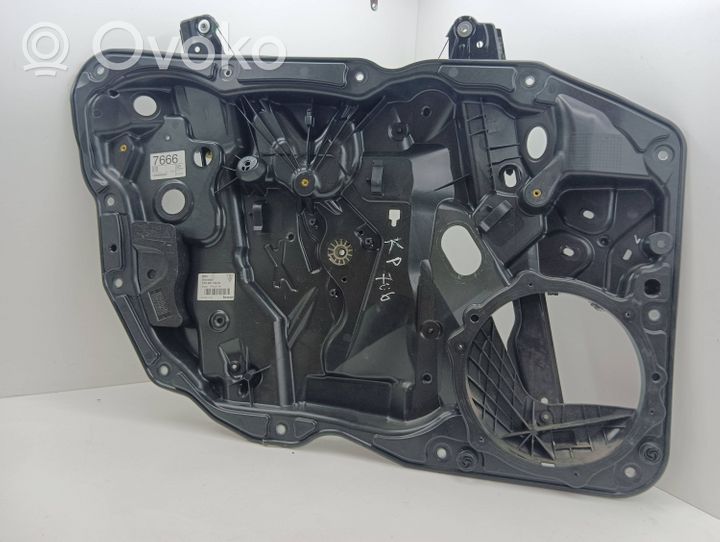 Porsche Cayenne (92A) Meccanismo di sollevamento del finestrino anteriore senza motorino 7P5837755B