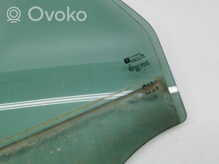 Opel Astra J Rear door window glass 