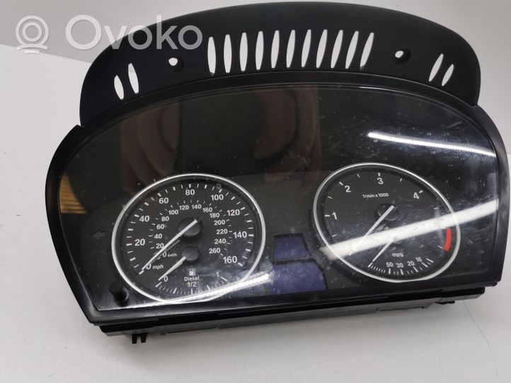 BMW X5 E70 Compteur de vitesse tableau de bord 6976284