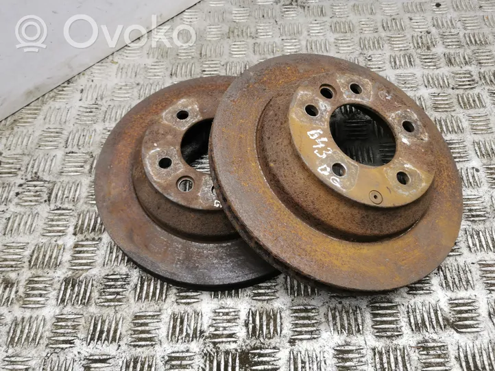 Porsche Cayenne (9PA) Bremsscheibe hinten 