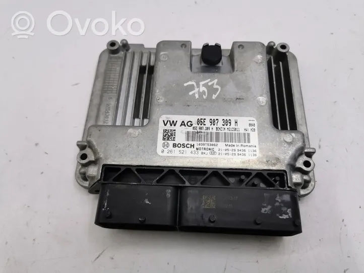 Volkswagen Tiguan Sterownik / Moduł ECU 05E907309H