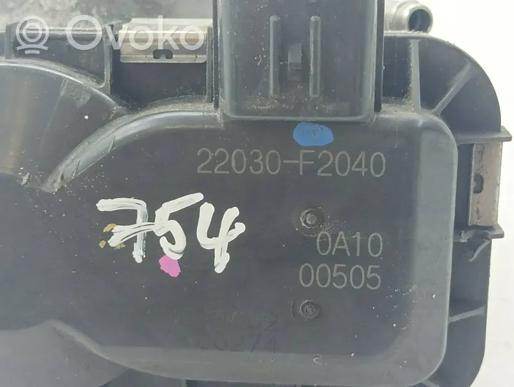 Toyota Corolla E210 E21 Clapet d'étranglement 22030F2040