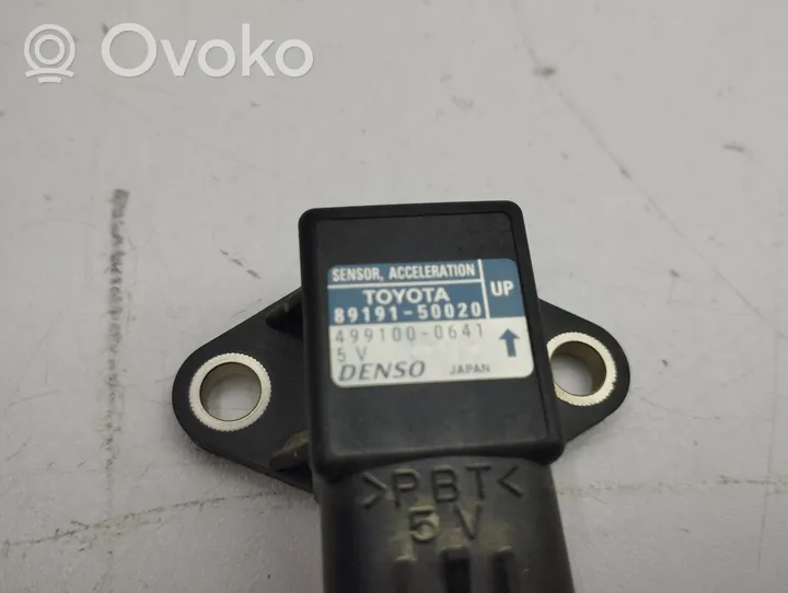 Lexus GS 300 350 430 450H ESP acceleration yaw rate sensor 8919150020