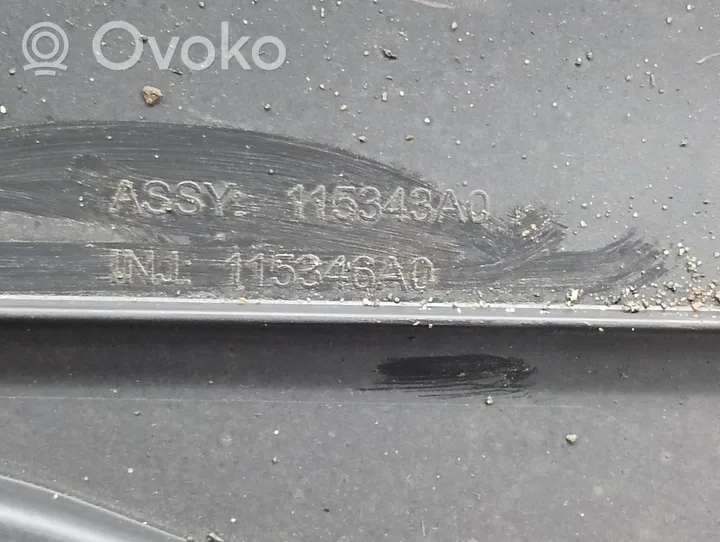Nissan Qashqai Osłona boczna podwozia 115343A0