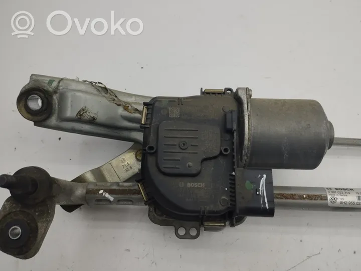 Volkswagen Golf VIII Motor y varillaje del limpiaparabrisas delantero 5H2955023A