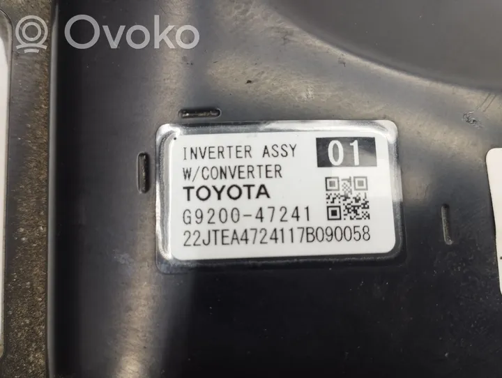 Toyota C-HR Convertisseur / inversion de tension inverseur G920047241