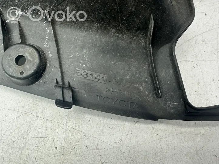 Toyota C-HR Rivestimento della modanatura della chiusura del vano motore/cofano 53141F4011