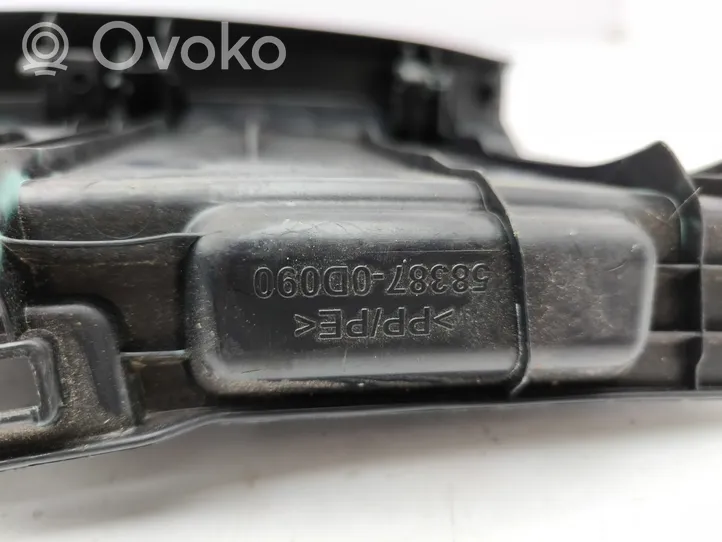 Toyota Yaris Osłona pasa bagażnika 583870D090