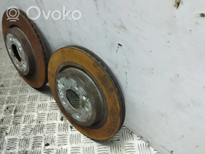 Opel Zafira C Rear brake disc 