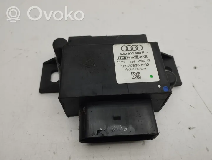 Audi A7 S7 4G Polttoaineen ruiskutuspumpun ohjainlaite/moduuli 4G0906093F