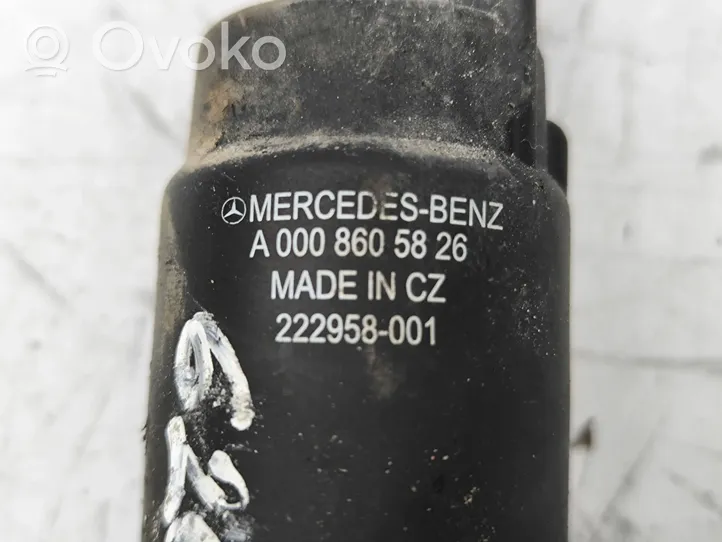 Mercedes-Benz Vito Viano W639 Bomba del líquido limpiaparabrisas luna delantera A0008605826