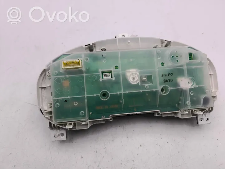 Mazda CX-5 Compteur de vitesse tableau de bord KD4555430