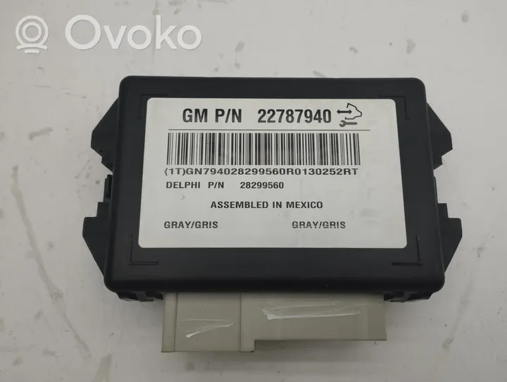 Opel Antara Module de contrôle carrosserie centrale 22787940