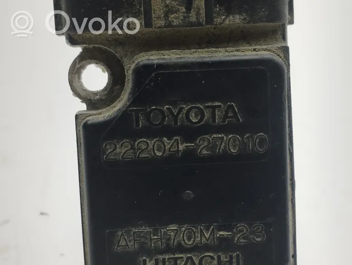 Toyota Avensis T250 Débitmètre d'air massique 2220427010