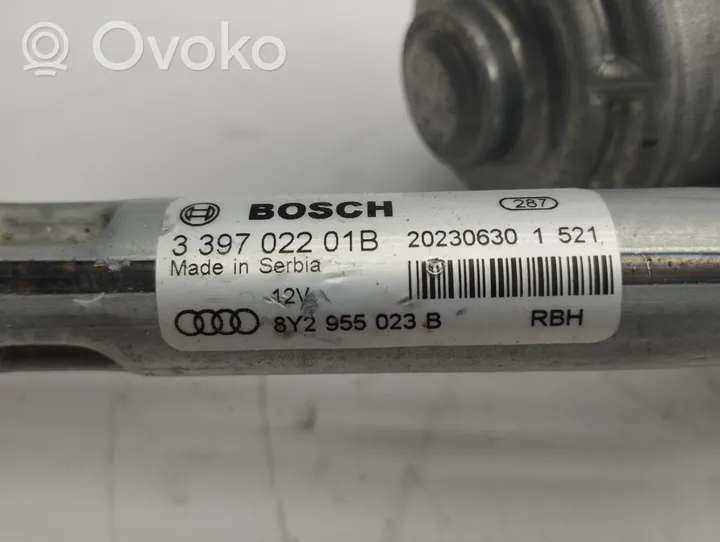 Audi A3 8Y Etupyyhkimen vivusto ja moottori 8Y2955119B