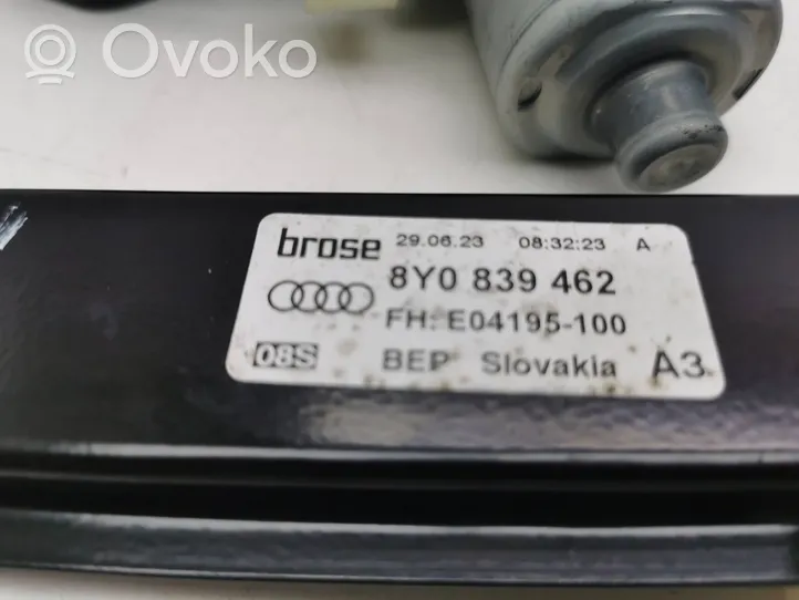 Audi A3 8Y Mécanisme lève-vitre de porte arrière avec moteur 8Y0839462