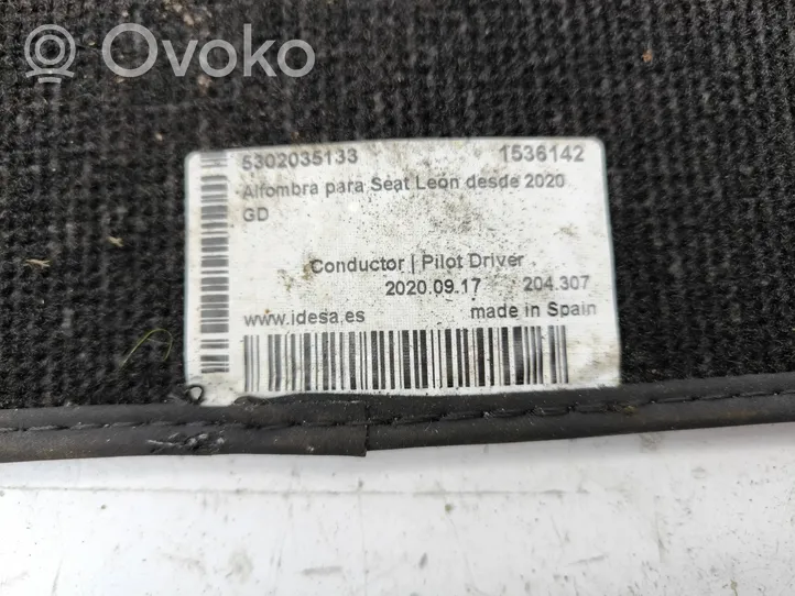 Seat Leon IV Dywanik samochodowy przedni 5302035133