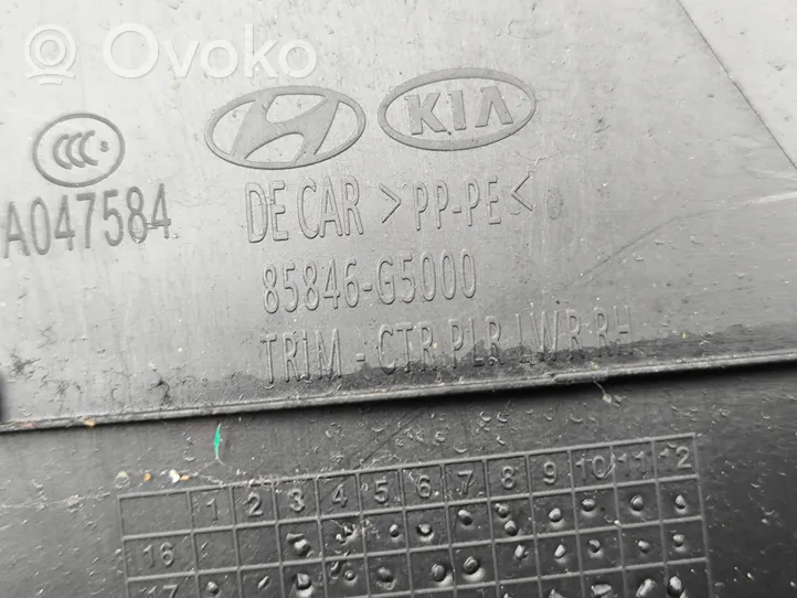 KIA Niro Osłona dolna słupka / B 85846G5000