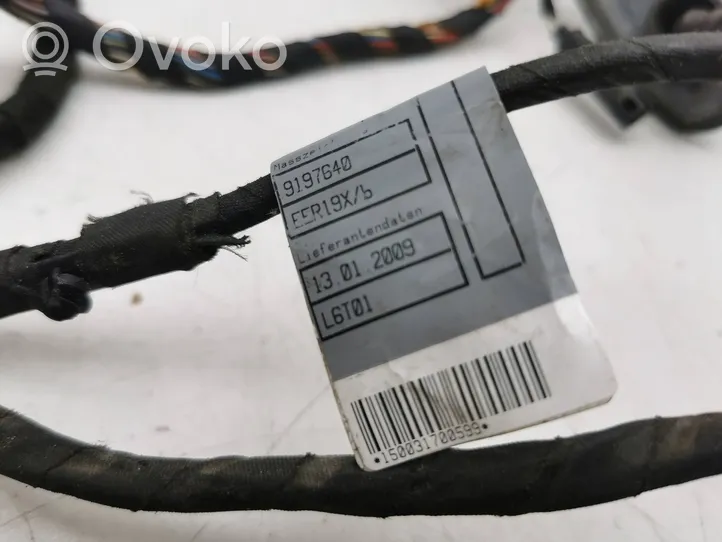 BMW 7 F01 F02 F03 F04 Cableado de puerta trasera 9197640