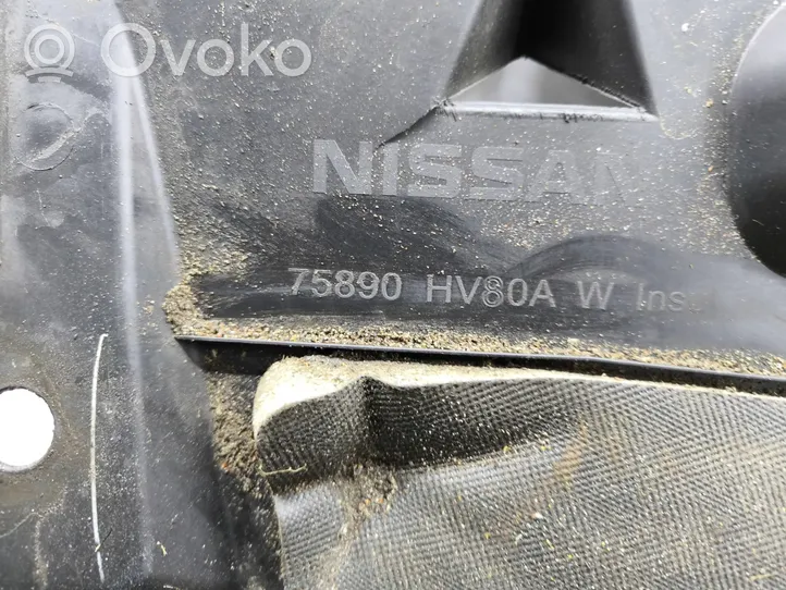 Nissan Qashqai Protezione anti spruzzi/sottoscocca del motore 75890