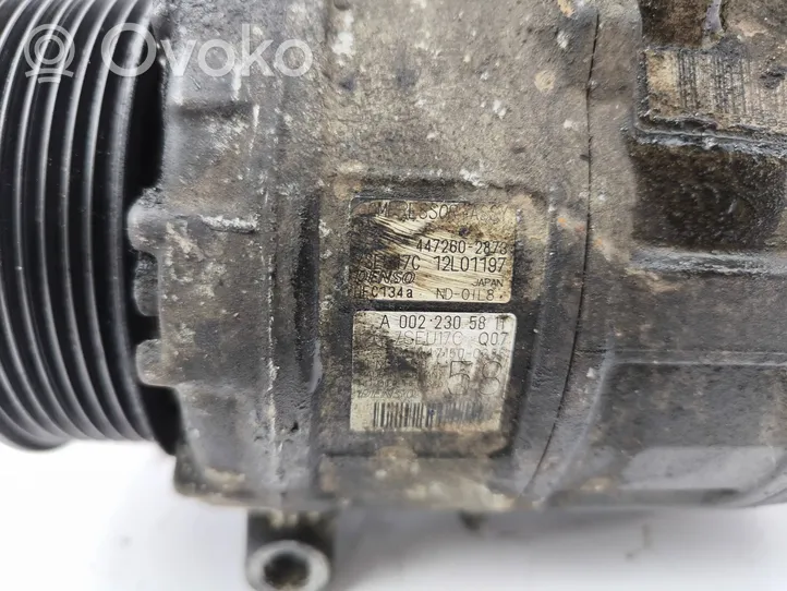 Mercedes-Benz ML W164 Compressore aria condizionata (A/C) (pompa) A0022305811