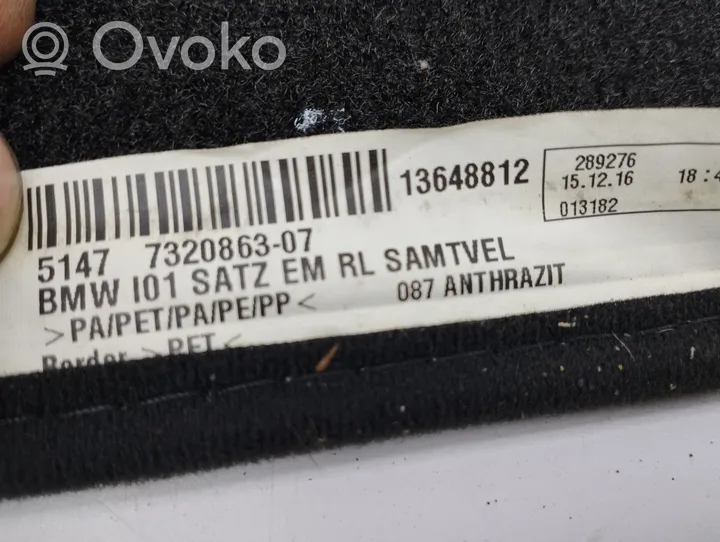 BMW i3 Takaistuintilan tekstiilimatto 7320863