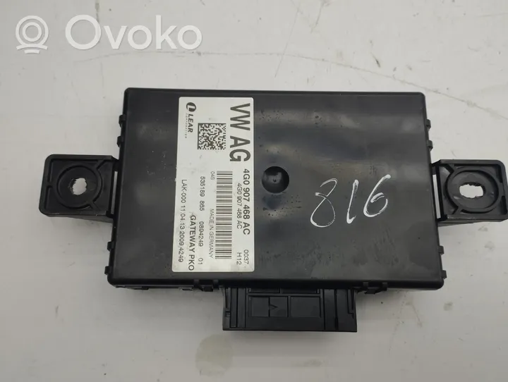 Audi A7 S7 4G Gateway valdymo modulis 4G0907468AC