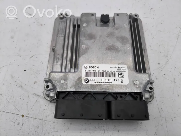 BMW 5 F10 F11 Variklio valdymo blokas 0281018611