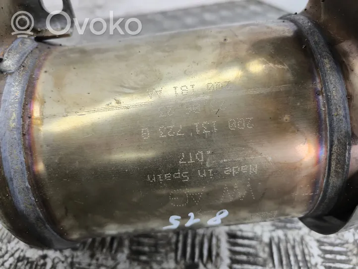 Audi A1 Katalizatorius/ FAP/DPF kietųjų dalelių filtras 2Q0131723G